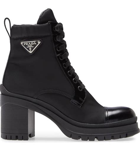 buy prada boots online|prada block heel combat boots.